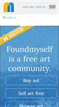 Mobile Screenshot of foundmyself.com